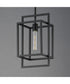 Gridline Single Pendant Black
