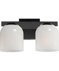 Scoop 2-Light Bath Vanity Black