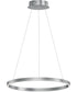 Groove 24 inch Pendant - 5CCT Select Brushed Aluminum
