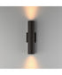 Caldera 15 inch Outdoor Wall Sconce Architectural Bronze