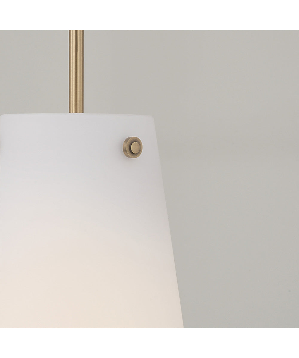 Averitt 1-Light Pendant Aged Brass