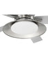 52" Topper 1-Light Fan Brushed Polished Nickel