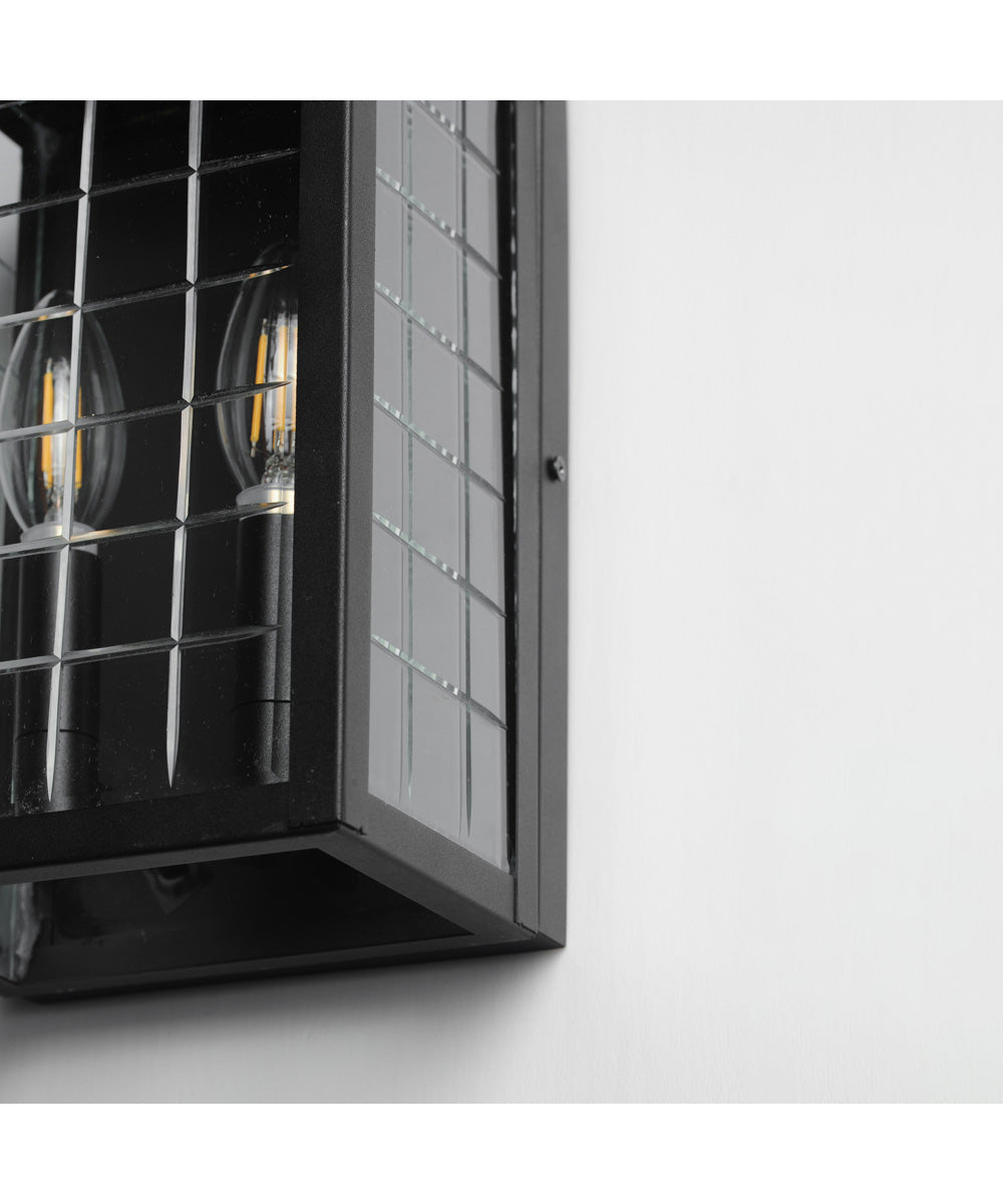 Magnus 2-Light Pocket Sconce Black