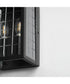 Magnus 2-Light Pocket Sconce Black