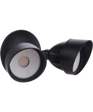 LED Flood 2-Light Outdoor Lighting Bronze
