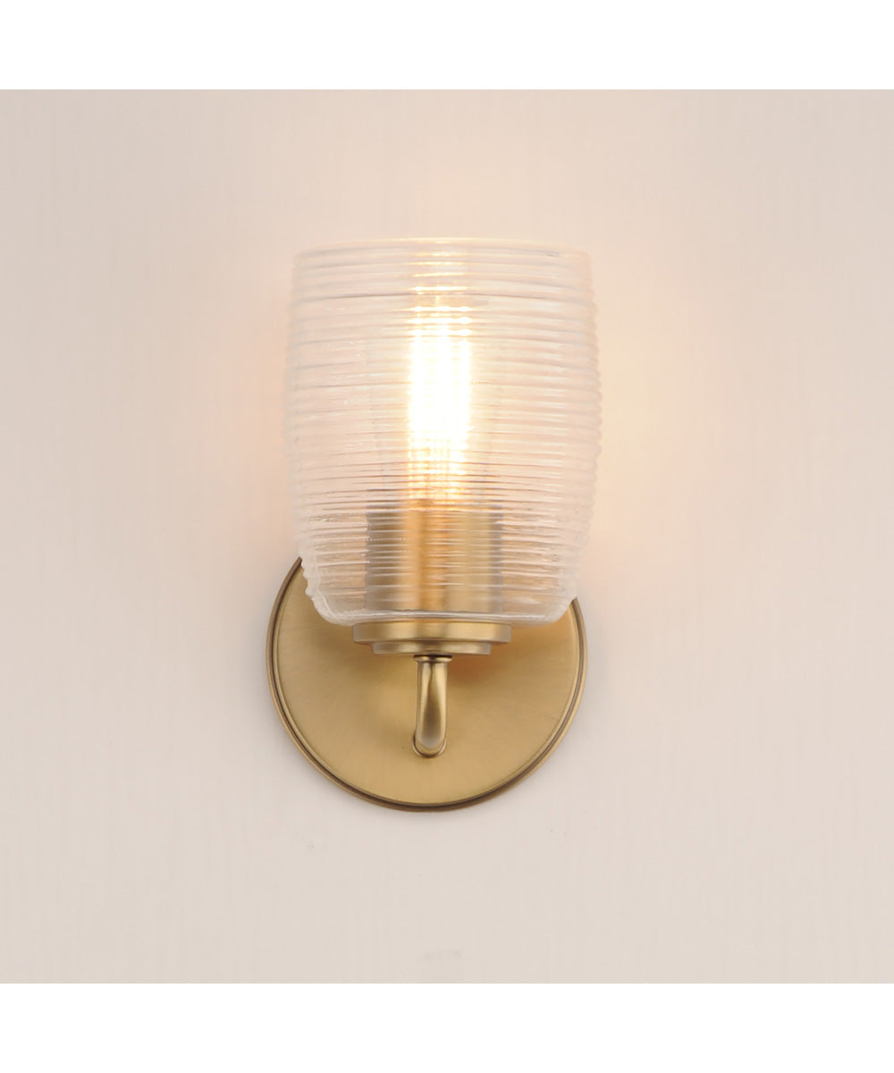 Honey 1-Light Sconce Natural Aged Brass