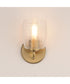 Honey 1-Light Sconce Natural Aged Brass