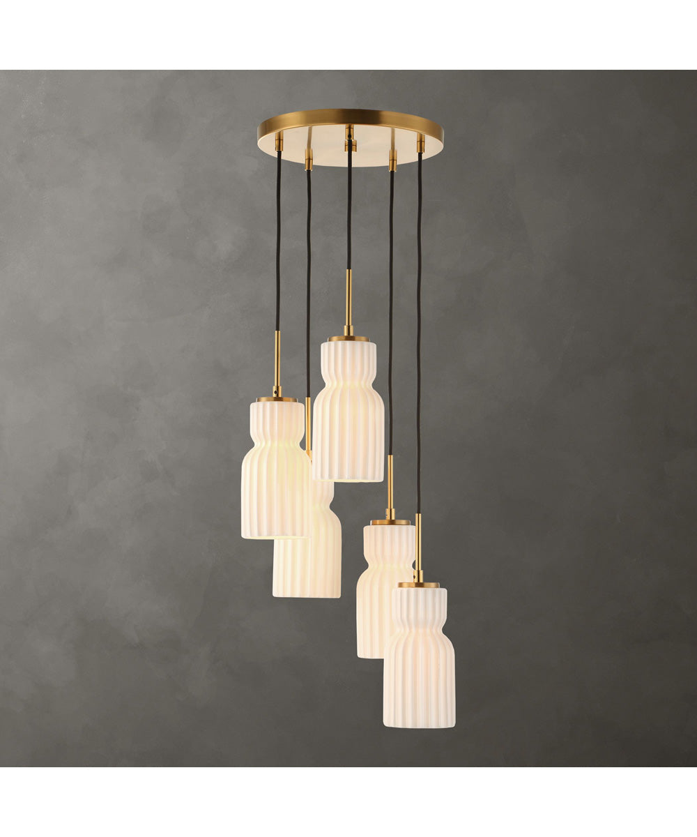 Vanier 5 Light Cluster Pendant