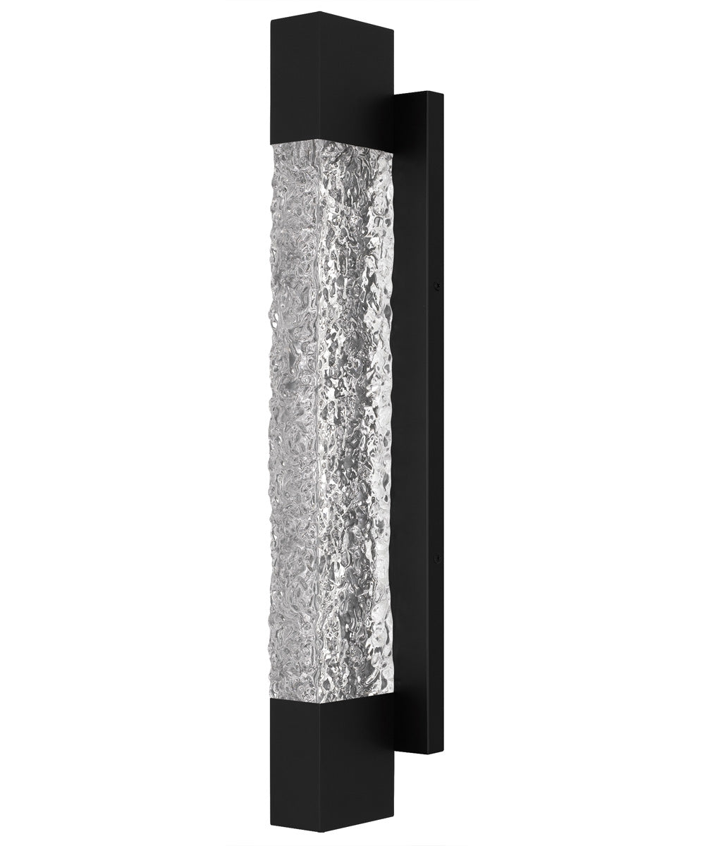 Solace Large Outdoor Wall Light  Coastal Armour Aluminum Matte Black