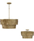 Arden 4-Light Pendant Ancestral Gold