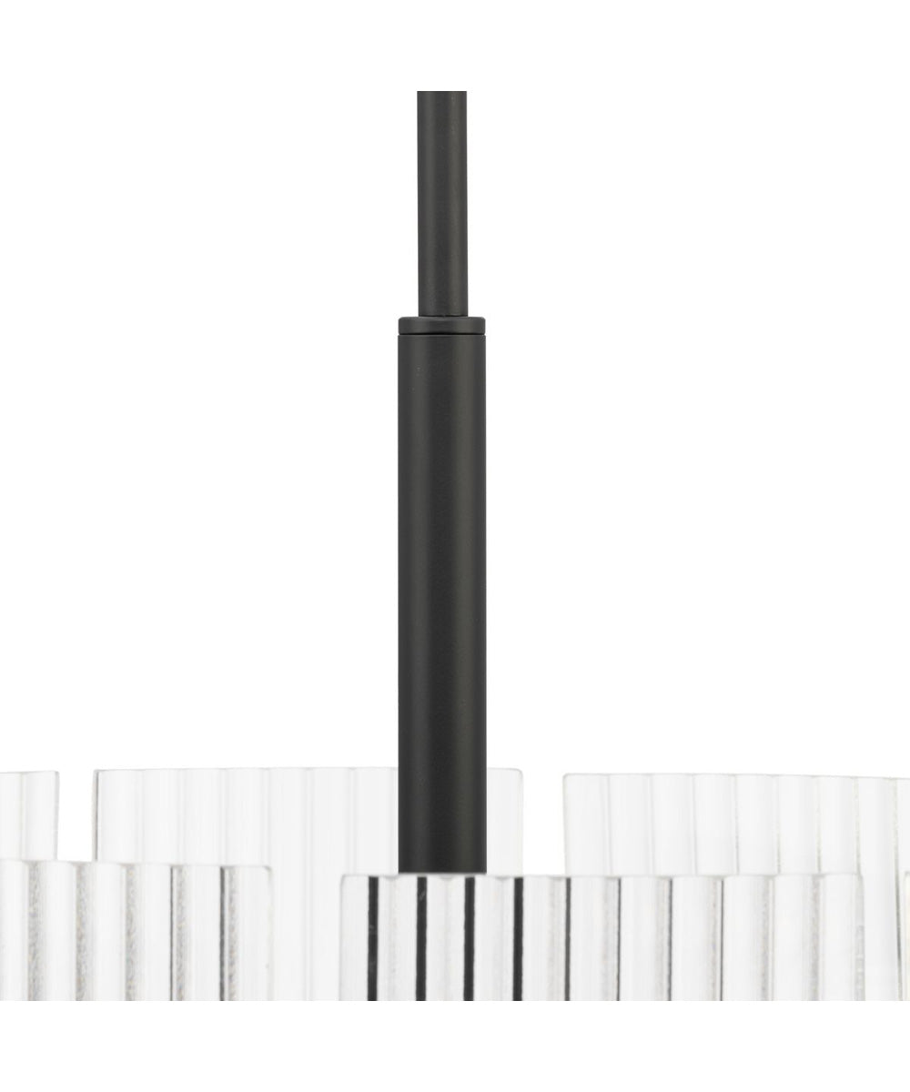 Seville 4-Light Pendant Matte Black