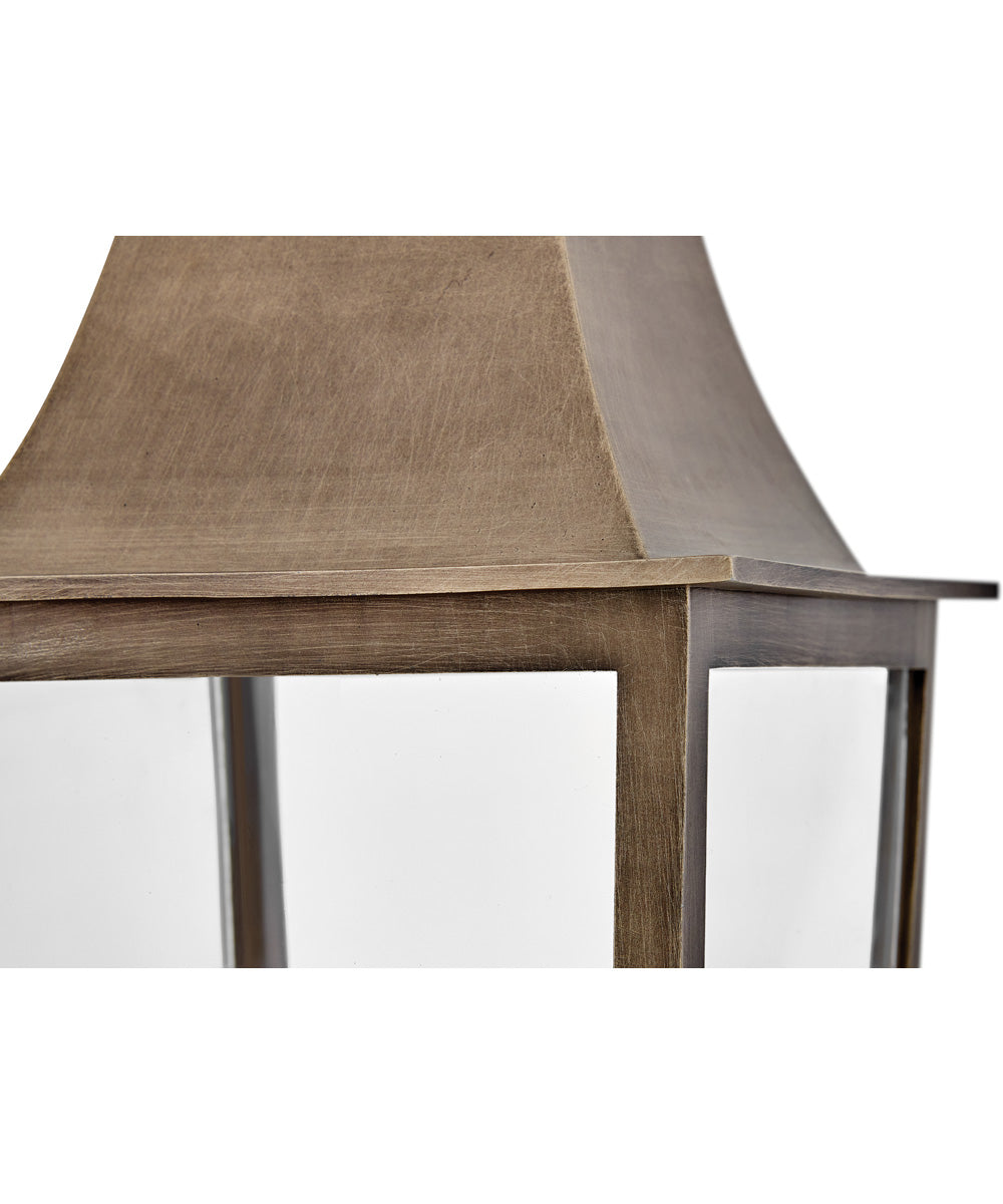Georgetown Coastal Elements  1-Light Large Post Top Lantern in Burnished Bronze