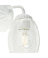 Quillan 1-Light Transitional Bath & Vanity Light White Plaster