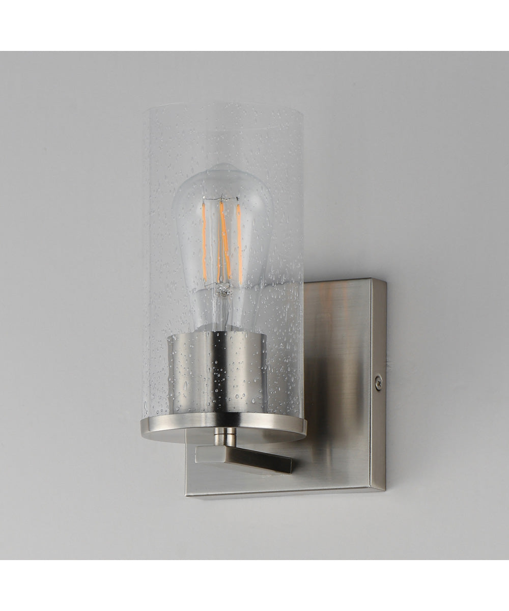 Livingston 1-Light Sconce Satin Nickel