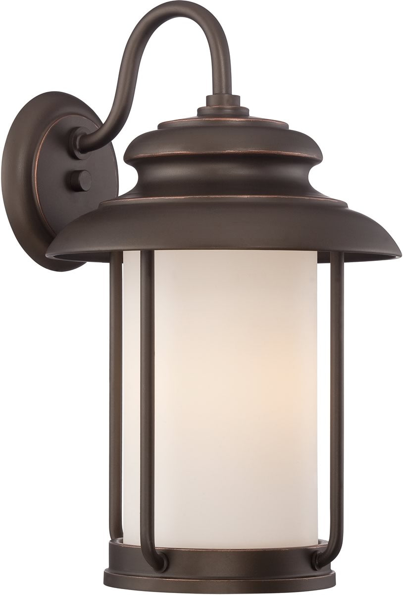 17"H Bethany 1-Light LED Outdoor Mahogany Bronze