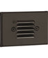 LED Indoor/Outdoor Integrated LED Wall or Step Light with Photocell Antique Bronze