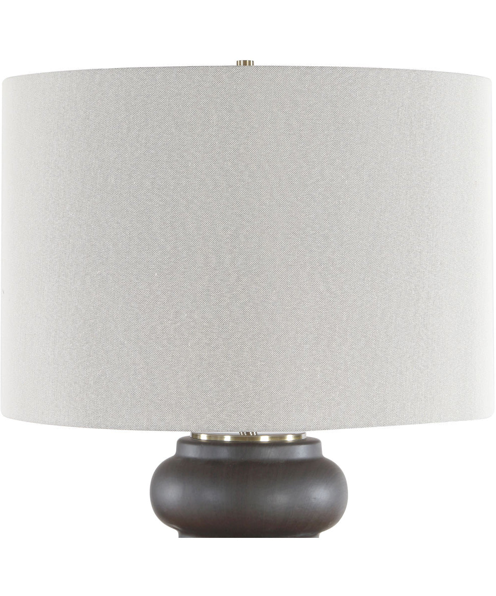 Macon Matte Black Table Lamp