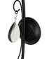 Catalina 17"H 1-Light LED Scroll Décor Wall Sconce Light Fixture Dark Bronze Finish