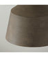 Quarry 1-Light Pendant Clay