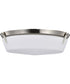 Rowen 4-Light Close-to-Ceiling Brushed Nickel