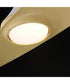 Surf 56 inch 2-Blade Marine Grade Fan w LED Matte White / White Oak