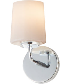 Durham 1-Light Wall Sconce Polished Chrome