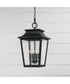 Chandler 4-Light Outdoor Hanging-Lantern Black