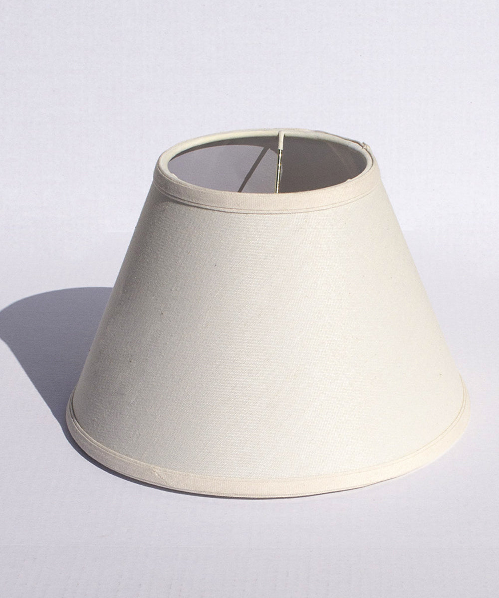 12"W x 8"H THREADED UNO Downbridge Lampshade Light Oatmeal