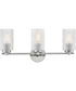 Mabel 3-Light Medium Three Light Vanity in Chrome