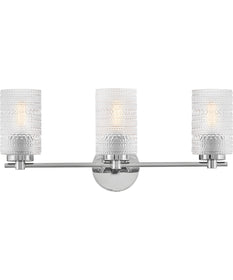 Mabel 3-Light Medium Three Light Vanity in Chrome