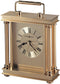 Audra Alarm Clock Brushed and Polished Brass