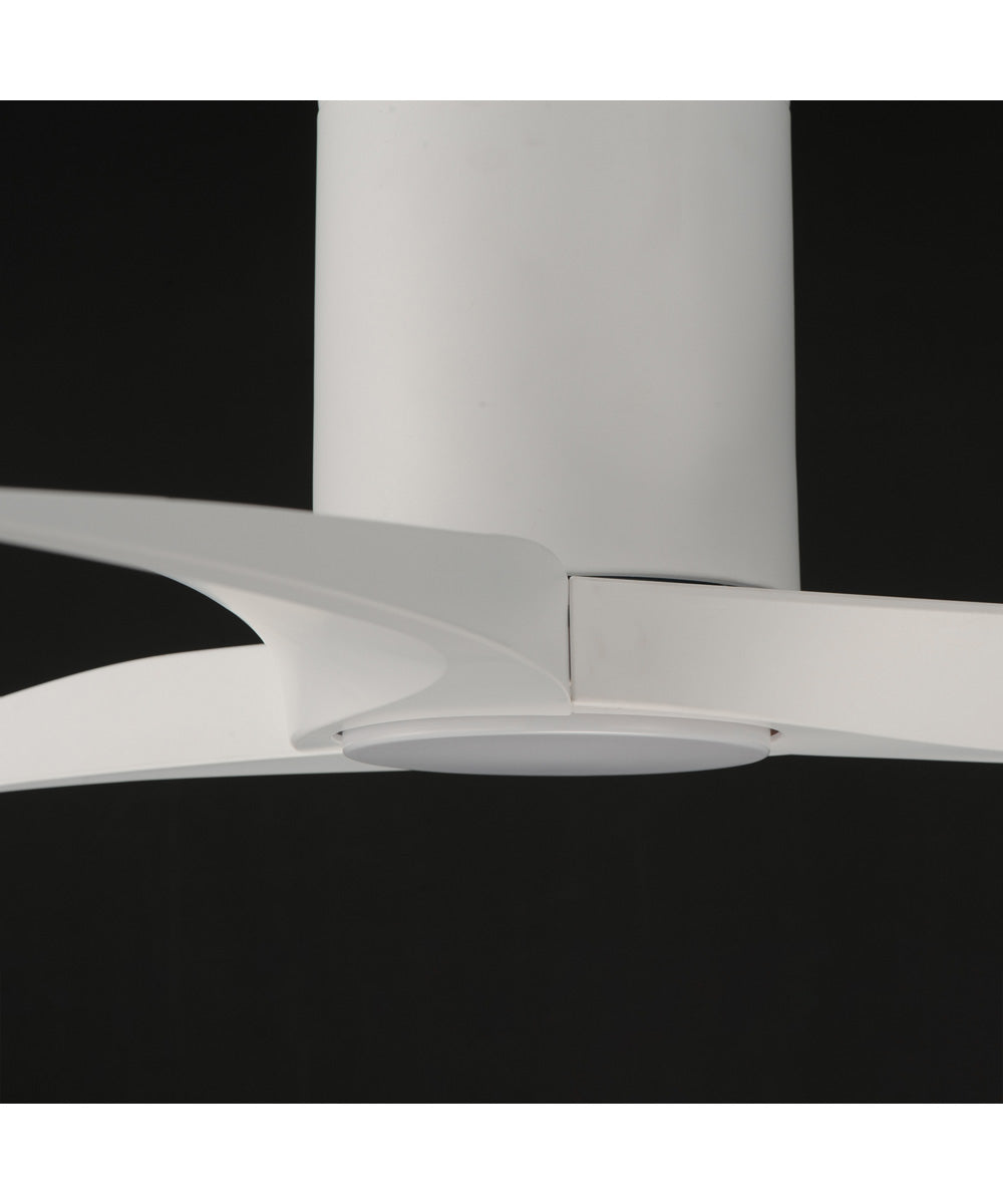 Drifter 52 inch Outdoor Hugger Fan w LED Matte White