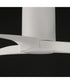 Drifter 52 inch Outdoor Hugger Fan w LED Matte White