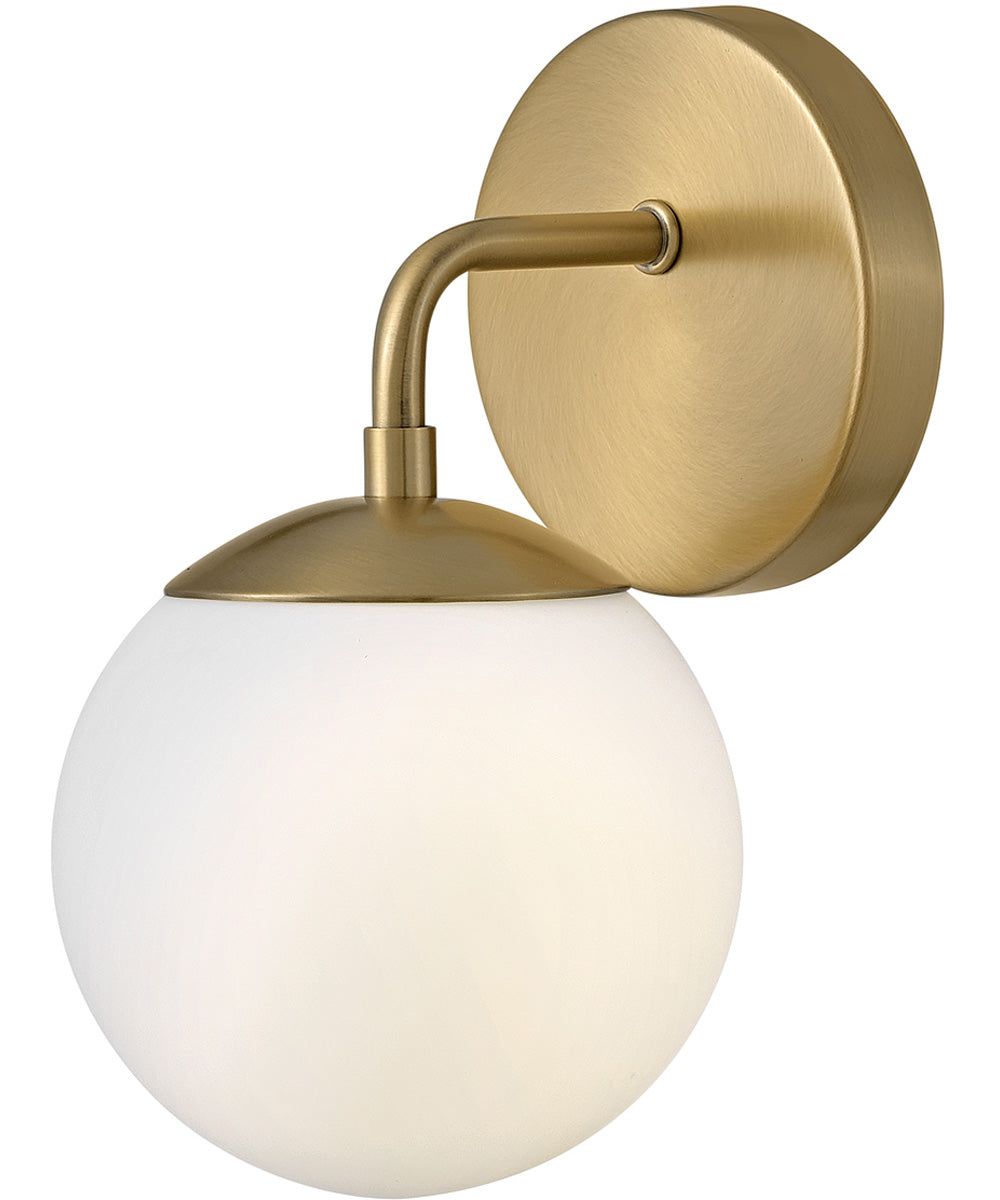 Julep 1-Light Medium Single Light Vanity in Lacquered Brass