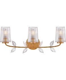 Aliso 3-Light Medium Three Light Vanity in Distressed Brass