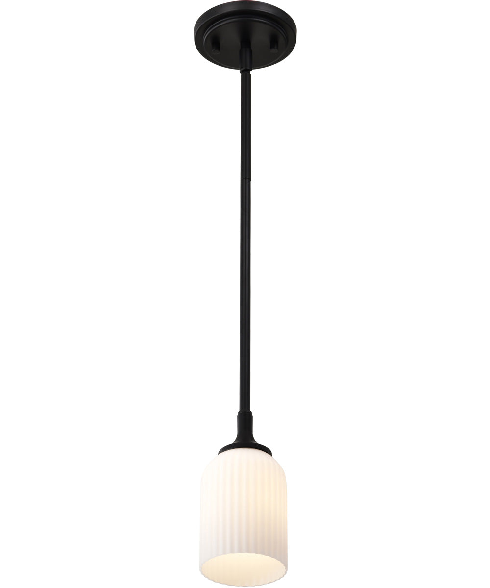 Solara 1-Light Pendant Matte Black