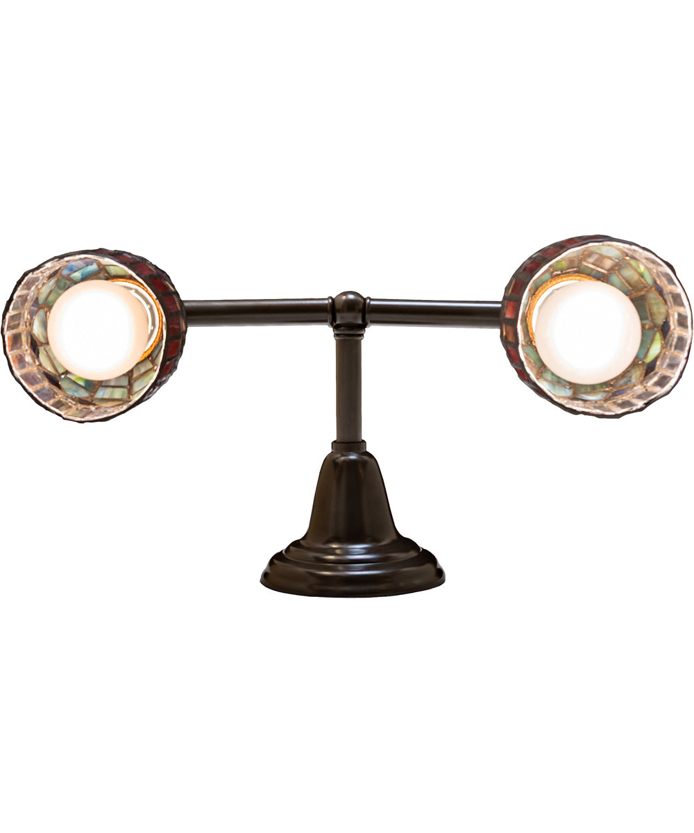 16" Wide Tiffany Candice 2 Light Wall Sconce