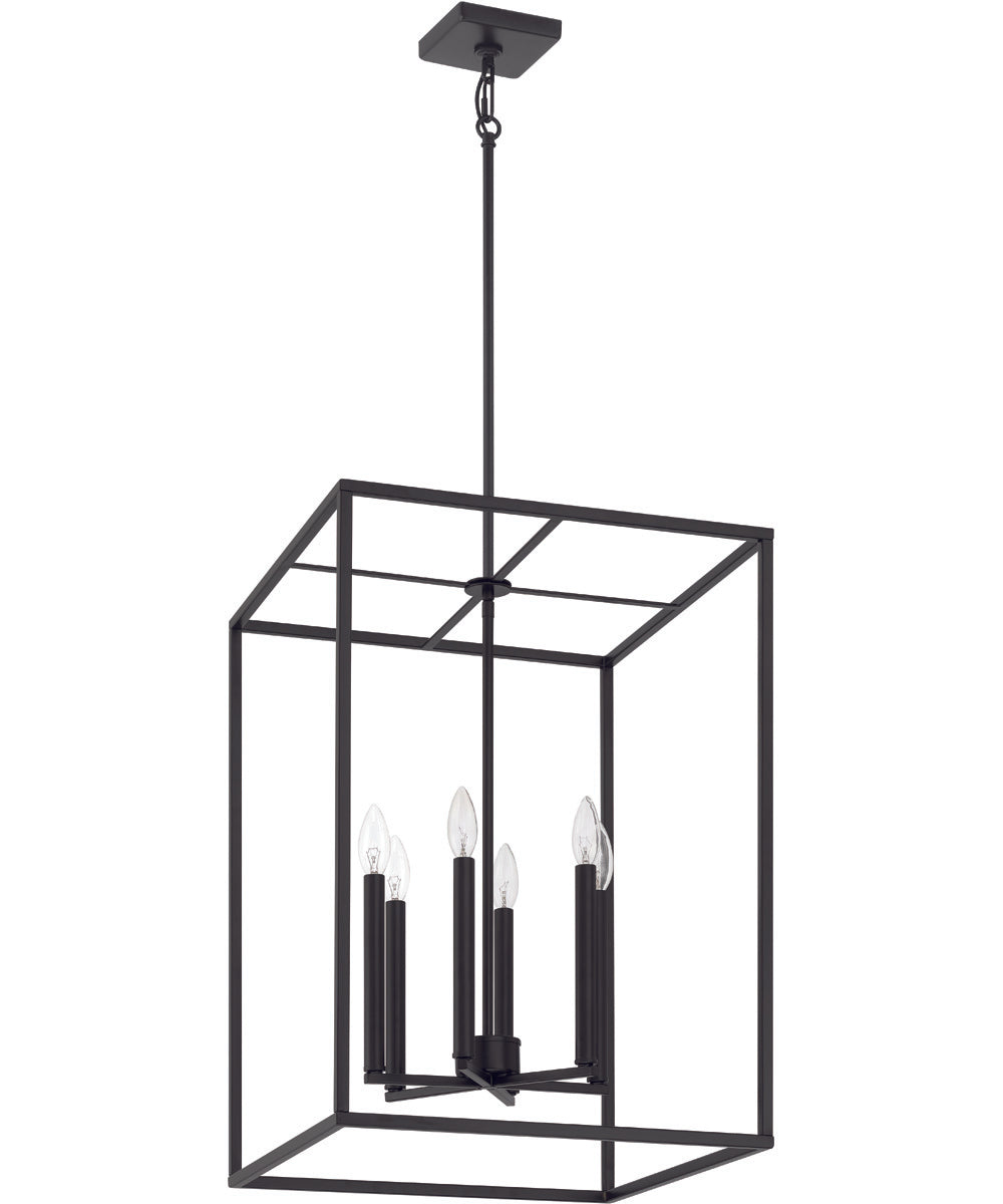 Signature Foyer 6-Light Lighting Flat Black