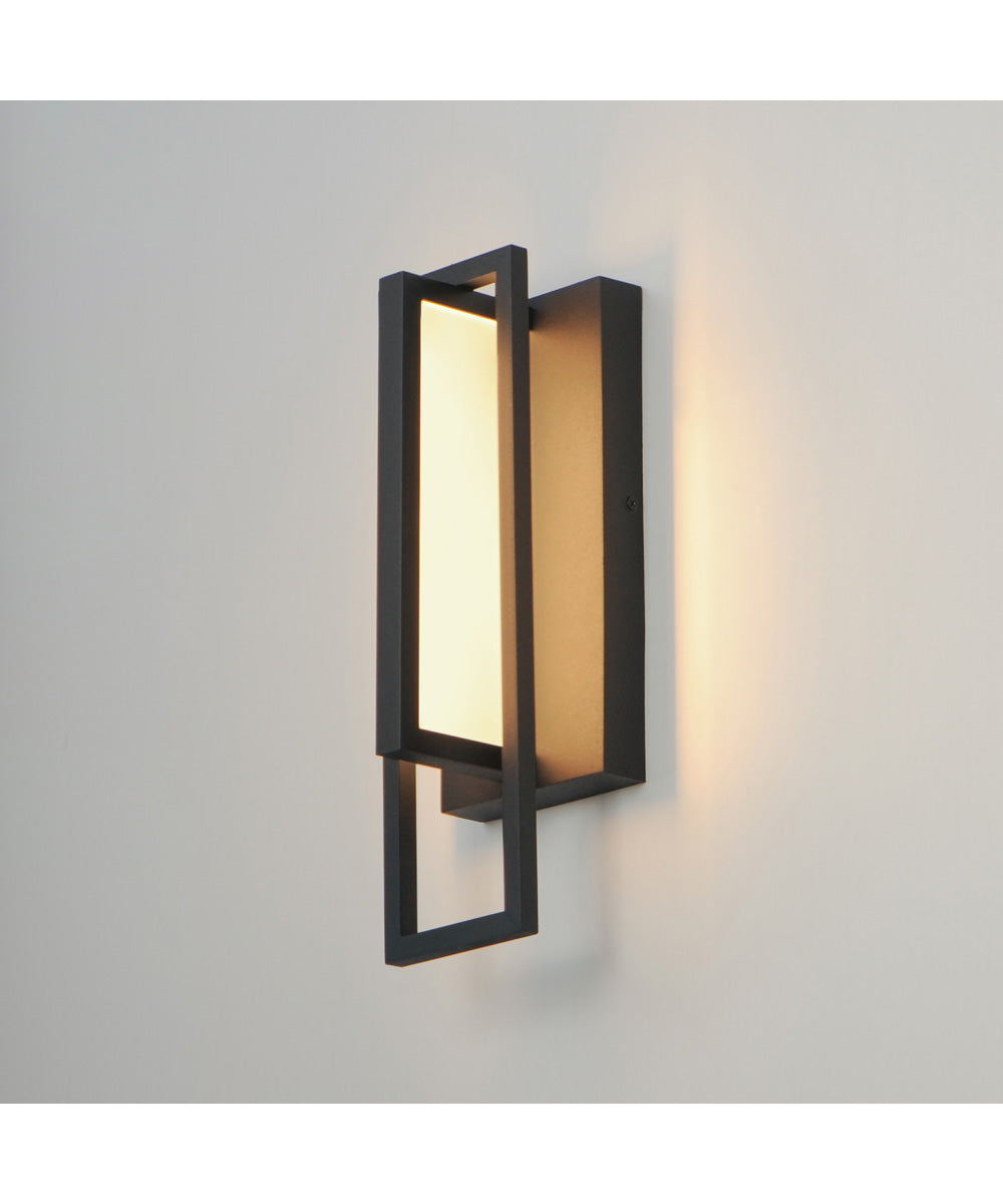 Formation VX 14 inch Outdoor LED Wall Sconce Black