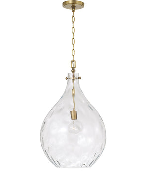 Bristol 1-Light Pendant Aged Brass