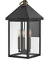 Rhett 3-Light Medium Wall Mount in Black