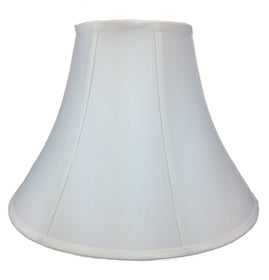 14"W x 11"H SLIP UNO FITTER White Bell Shantung Shade