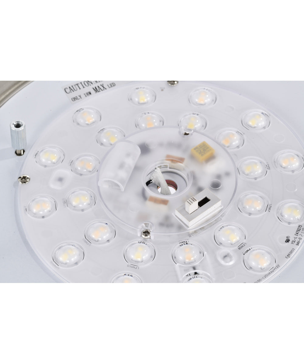 Glamour  Close-to-Ceiling Brushed Nickel