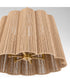 Anton 6-light Pendant Brushed Brass