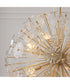 Emelie 8-Light Chandelier Matte Brass