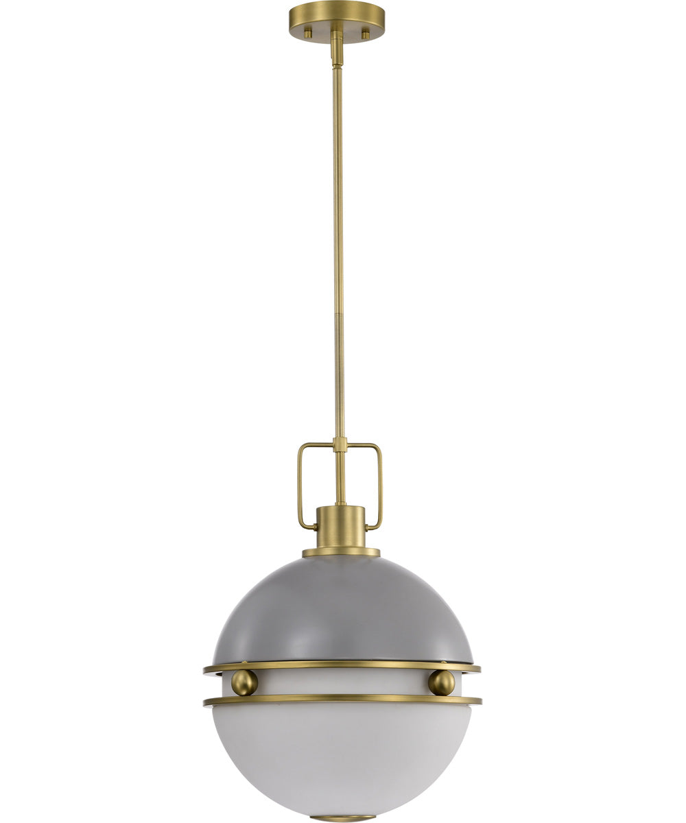 Everton 2-Light Pendant Matte Gray
