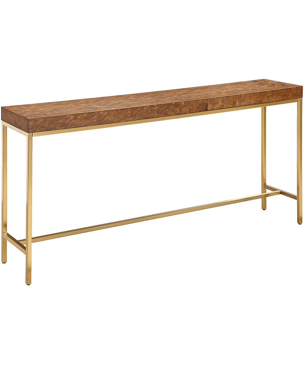 Moran Burl Console Table