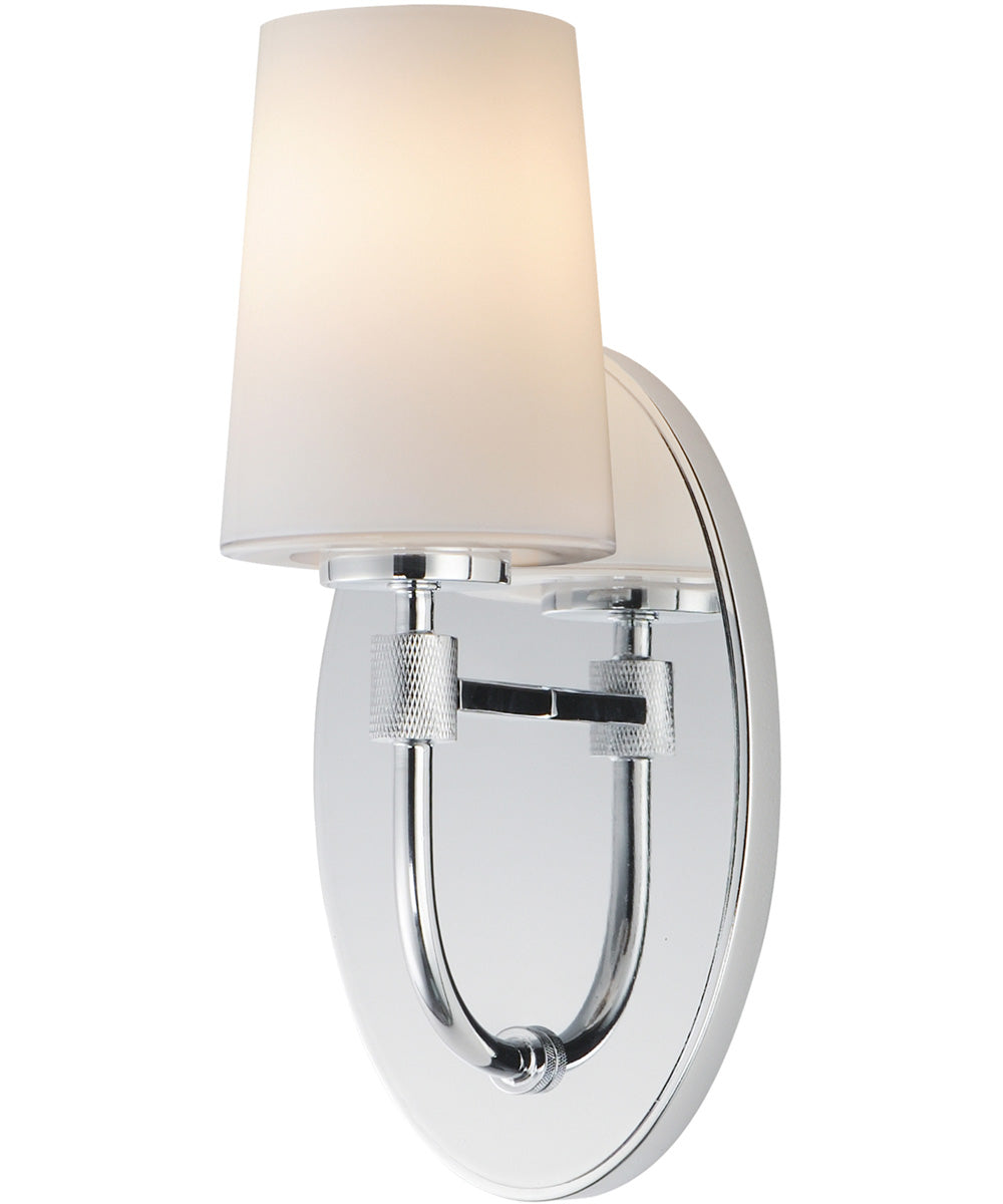 Durham 1-Light Sconce Polished Chrome