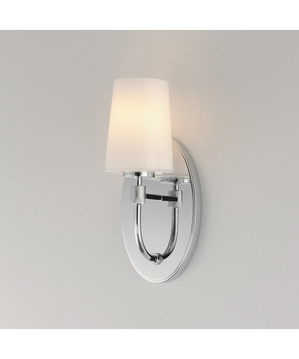 Durham 1-Light Sconce Polished Chrome