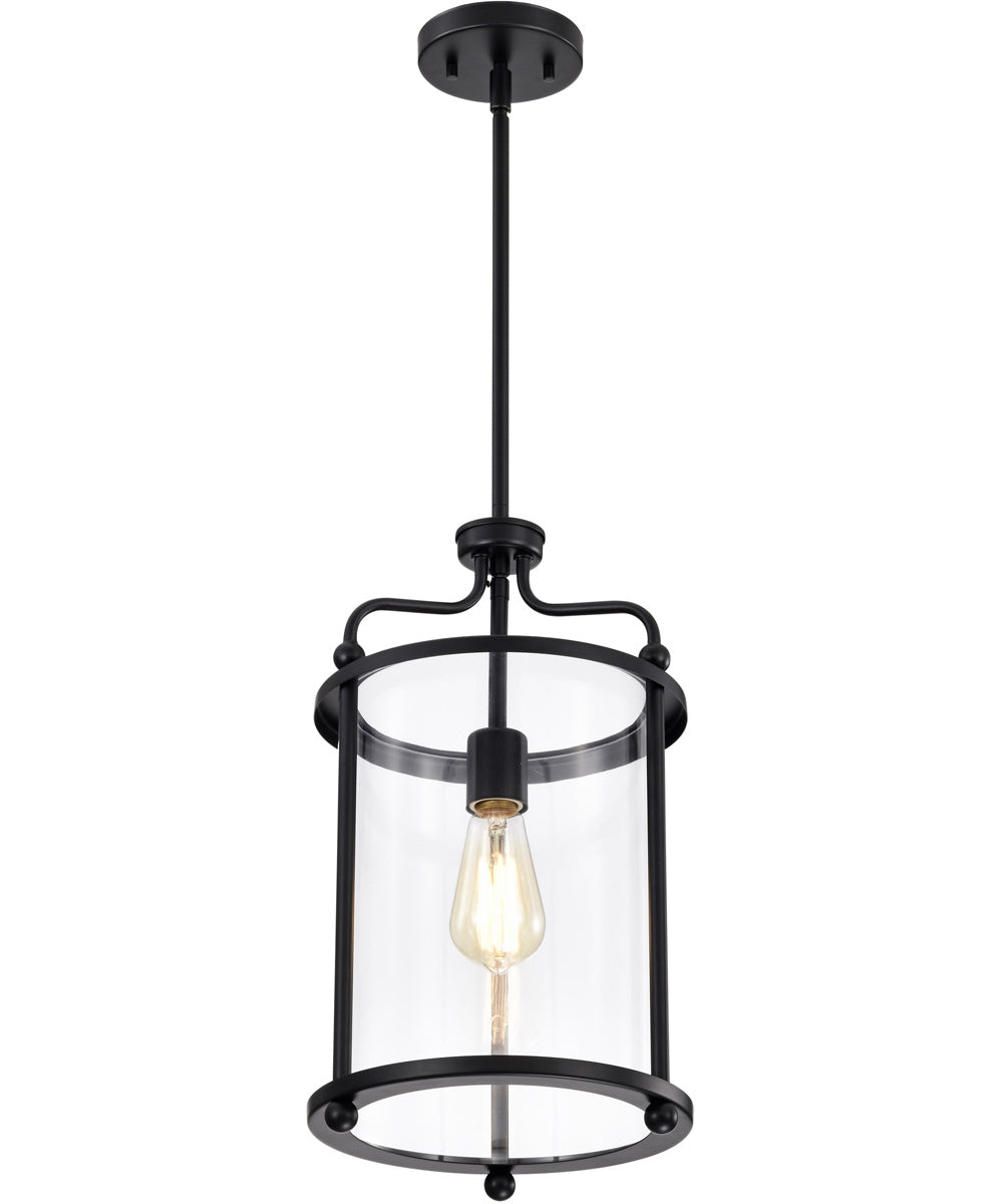 Yorktown 1-Light Pendant Matte Black